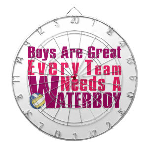 Waterboy Volleyball in Pink Dartscheibe