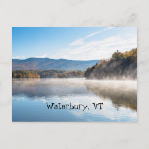 Waterbury Vermont Postcard Postkarte