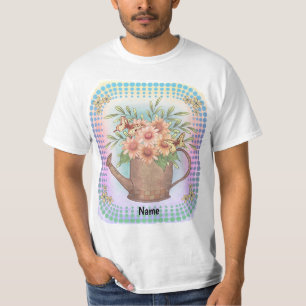 Watercan Pink Daisies T - Shirt