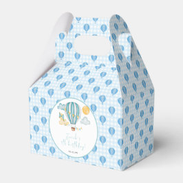 Watercolo Hot Air Ballon Kind 5. Geburtstagsparty Geschenkschachtel