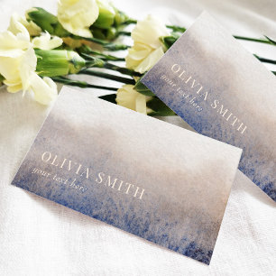 Watercolor Abstract Modern Visitenkarte