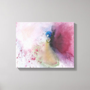 Watercolor Angel Leinwanddruck