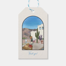 Watercolor Argentinien Geschenkanhänger