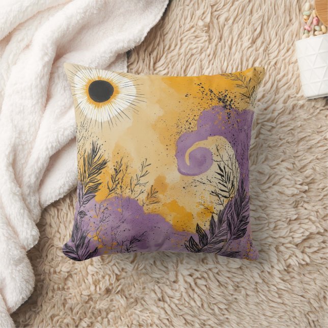 Watercolor Art Kissen (Decke)