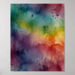 WATERCOLOR ART POSTER