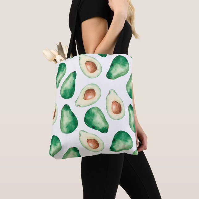 Watercolor Avocado Pattern (Von Nahem)