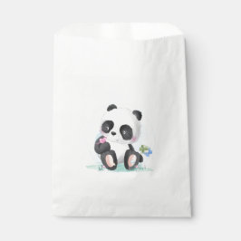 Watercolor Baby Panda Geschenktütchen