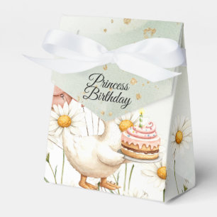 Watercolor Baby White Goose Geburtstagsparty Niedl Geschenkschachtel