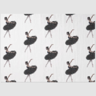 Watercolor Ballerina Serie Design 24 Tissue Paper Seidenpapier