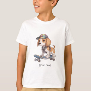 Watercolor Beagle Boy T - Shirt