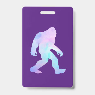 Watercolor Bigfoot Ausweis
