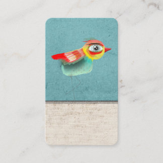 Watercolor Bird Visitenkarte