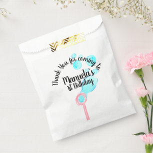 Watercolor-Blasenstab Pop Pop Pop Geburtstag Geschenktütchen