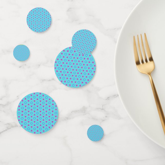 Watercolor Blue Dreams Design    Konfetti (Gruppe)