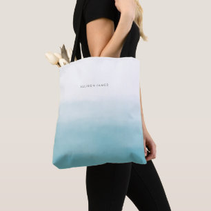 Watercolor Blue Ombre