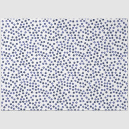 Watercolor Blueberry Pattern Tissue Paper Seidenpapier