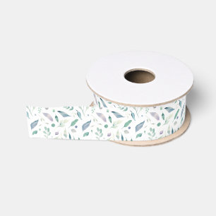 Watercolor-BlumenBrautparty Ripsband