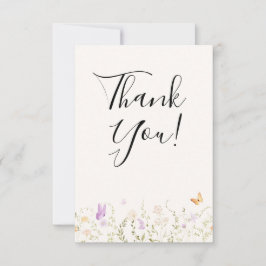 Watercolor Blumengruß Liebe ist in Blüte Brautpart Dankeskarte