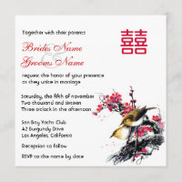 Watercolor-BlumenLiebe-Vogel-Chinese XI Wedding