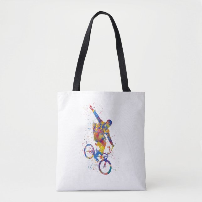 Watercolor bmx rider (Vorderseite)