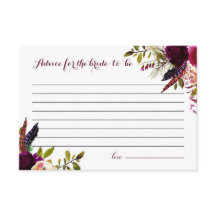 Watercolor Boho Blumenberater für die Braut