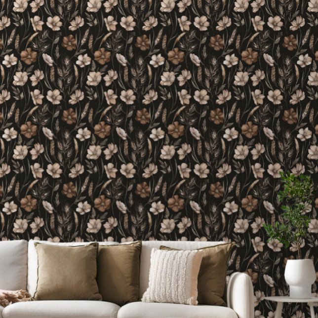 Watercolor Boho Floral Tapete (Von Creator hochgeladen)