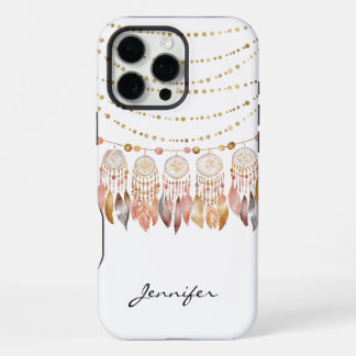 Watercolor Boho Indian Dreamcatcher iPhone 16 Pro Max Hülle