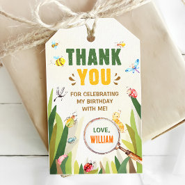 Watercolor Bug Insect Boy Birthday Geschenkanhänger