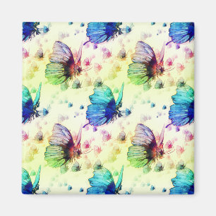 Watercolor Butterfets Magnet