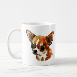 Watercolor Chihuahua Kaffeetasse