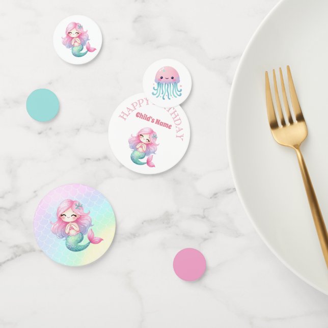 Watercolor Child's Bug Insect Birthday Konfetti (Gruppe)