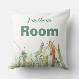 Watercolor Child's Bug Insect Kissen