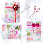 Watercolor Christmas Baby Polar Bear Geschenkpapier<br><div class="desc">Mein Watercolor Christmas Baby Polar Bear Wrapping Paper enthält einen bezaubernden Babypolarbär, der das ganze Set der Feriensaison über trägt. Das Original stammt von der talentierten Daphsam. Dieses charmante Design eignet sich perfekt, um die ersten Weihnachten eines Babys zu feiern, und verleiht den Festlichkeiten eine Touch von Kultur und Verwunderung....</div>