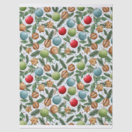 Watercolor Christmas Tissue Paper Seidenpapier