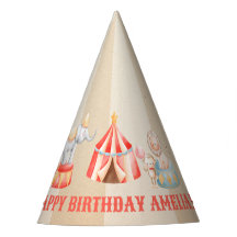 Watercolor Circus Animes Geburtstag