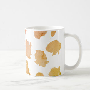 Watercolor Cow Skin Pattern Kaffeetasse