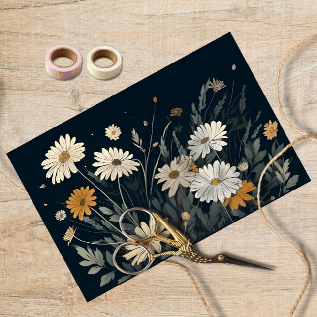 Watercolor Daisy Decoupage Daisy Decoupage Papier (Von Creator hochgeladen)