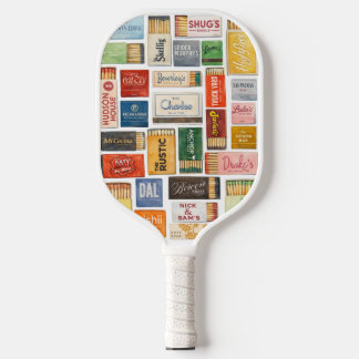 Watercolor Dallas Matchbook Pickleball-Schläger Pickleball Schläger