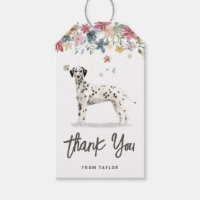 Watercolor Dalmatiner Hunde Geburtstagsparty Danke