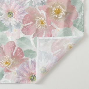 Watercolor delikate Blume. Wandteppich