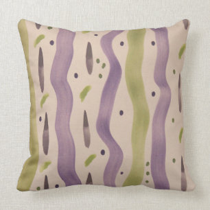 Watercolor Designer-Kissen Kissen