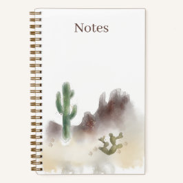 Watercolor-Desk-Notebook | 5.5 x 8.5 | Uni Notizbuch