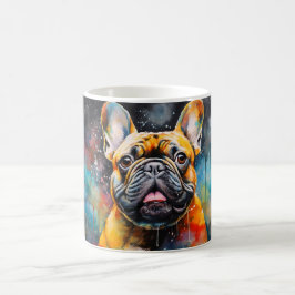 Watercolor Dog Mug Wrap Verwandlungstasse