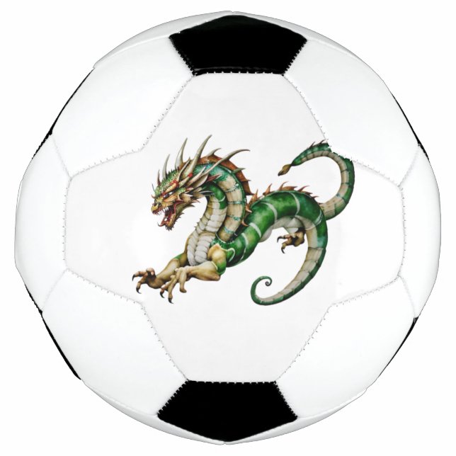 "Watercolor Dragon Majestät" Fußball (Vorderseite)
