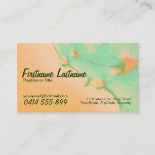 Watercolor Dream Business Card Visitenkarte