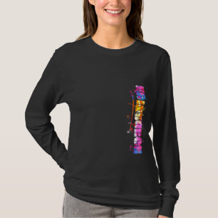Watercolor Edinburgh Edinburgh Lettern T-Shirt