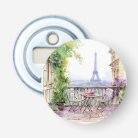 Watercolor Eifel Tower Paris
