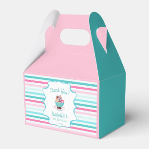 Watercolor-Eisbecher-Geburtstagsfeier Geschenkschachtel