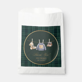 Watercolor elegant Peter Rabbit wildflower baby sh Geschenktütchen