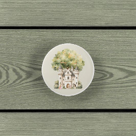 Watercolor Fairytale Princess Whimsical Keramikknauf